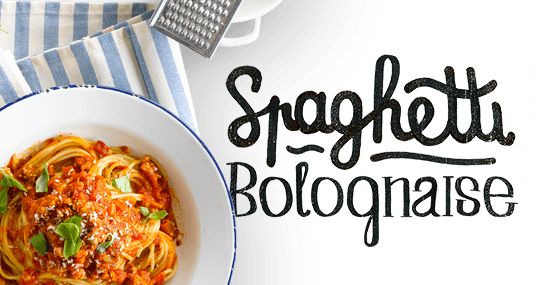 Spaghetti bolognaise