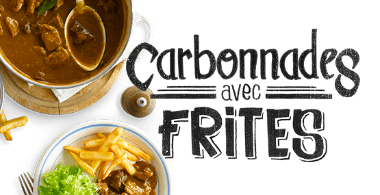 Carbonnades avec frites