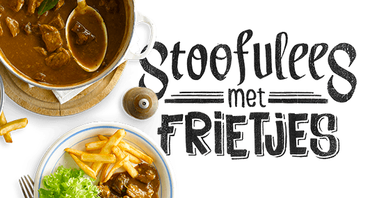 Stoofvlees met frietjes