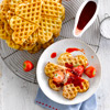 Gaufres aux fraises